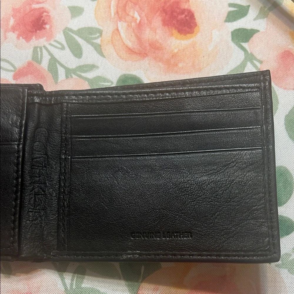 💥2/$10 Calvin Klein Dark Leather Wallet